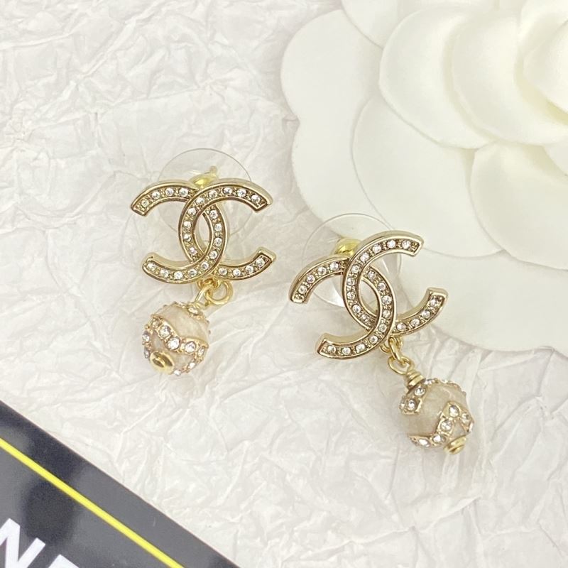 Ch*el earrings